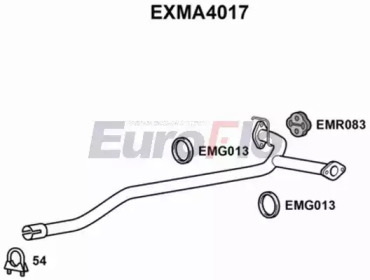 Трубка EuroFlo EXMA4017