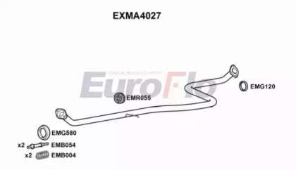 Трубка EuroFlo EXMA4027