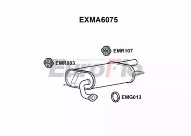 Амортизатор EuroFlo EXMA6075