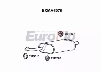 Амортизатор EuroFlo EXMA6076