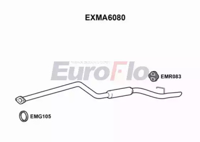 Насадка выпускной трубы EuroFlo EXMA6080