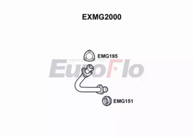 Труба выхлопного газа EuroFlo EXMG2000