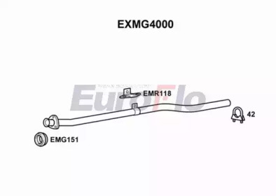 Труба выхлопного газа EuroFlo EXMG4000