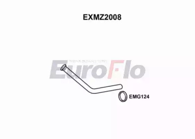 Труба выхлопного газа EuroFlo EXMZ2008