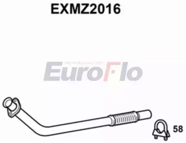 Труба выхлопного газа EuroFlo EXMZ2016