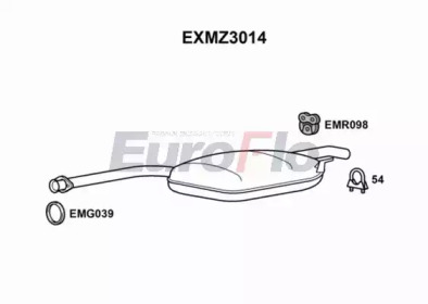 Амортизатор EuroFlo EXMZ3014