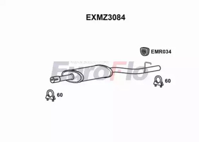 Амортизатор EuroFlo EXMZ3084