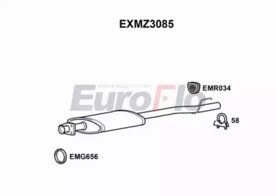 Амортизатор EuroFlo EXMZ3085