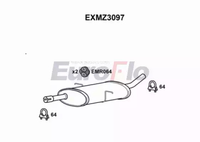 Амортизатор EuroFlo EXMZ3097