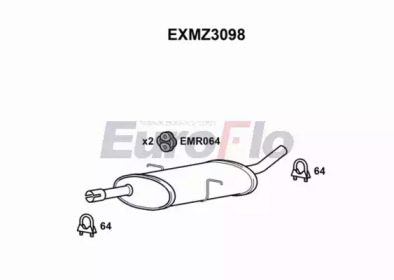 Амортизатор EuroFlo EXMZ3098