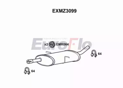 Амортизатор EuroFlo EXMZ3099