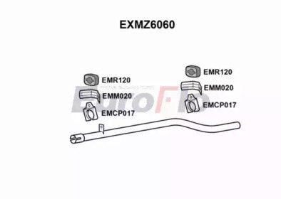 Насадка выпускной трубы EuroFlo EXMZ6060