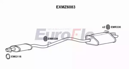 Амортизатор EuroFlo EXMZ6083