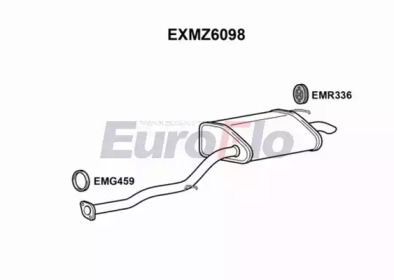 Амортизатор EuroFlo EXMZ6098