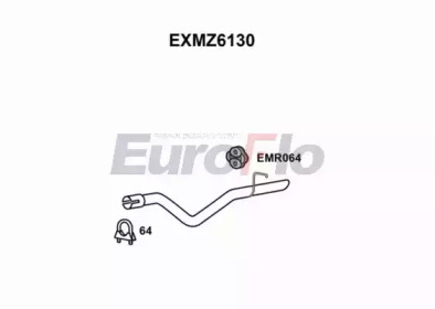 Насадка выпускной трубы EuroFlo EXMZ6130