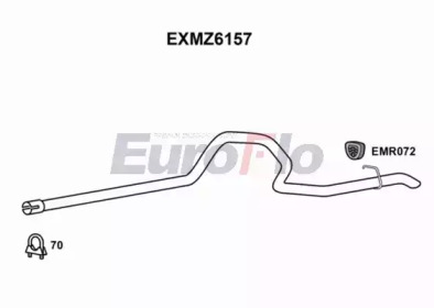 Насадка выпускной трубы EuroFlo EXMZ6157