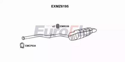 Амортизатор EuroFlo EXMZ6195