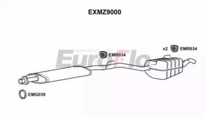 Амортизатор EuroFlo EXMZ9000