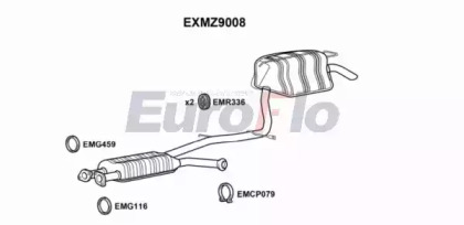 Амортизатор EuroFlo EXMZ9008