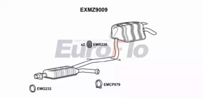 Амортизатор EuroFlo EXMZ9009