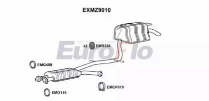 Амортизатор EuroFlo EXMZ9010