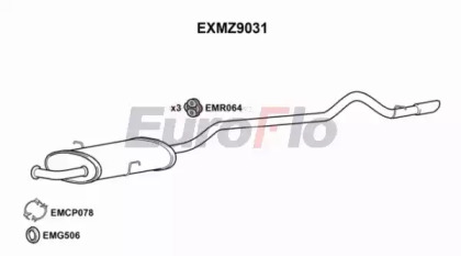 Амортизатор EuroFlo EXMZ9031