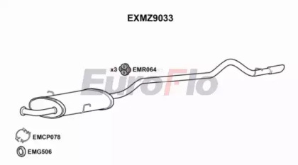 Амортизатор EuroFlo EXMZ9033