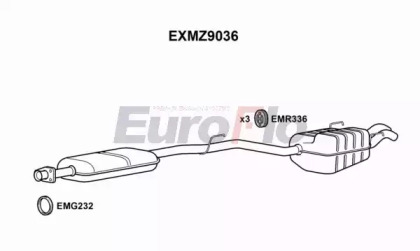 Амортизатор EuroFlo EXMZ9036