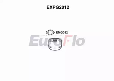 Труба выхлопного газа EuroFlo EXPG2012