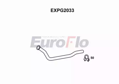 Труба выхлопного газа EuroFlo EXPG2033