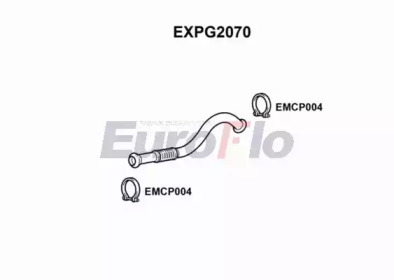 Труба выхлопного газа EuroFlo EXPG2070