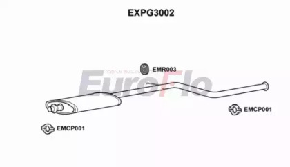 Амортизатор EuroFlo EXPG3002