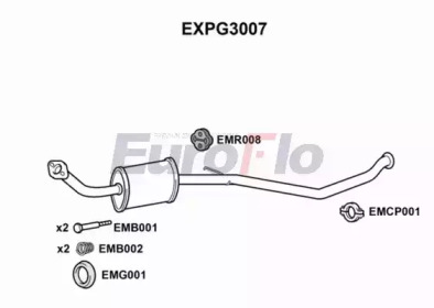 Амортизатор EuroFlo EXPG3007