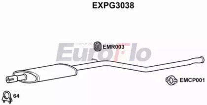 Амортизатор EuroFlo EXPG3038