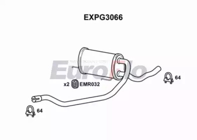 Амортизатор EuroFlo EXPG3066