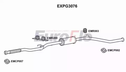 Амортизатор EuroFlo EXPG3076