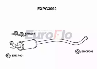 Амортизатор EuroFlo EXPG3092