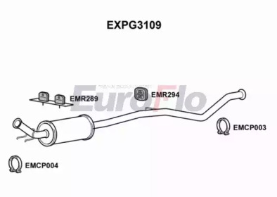 Амортизатор EuroFlo EXPG3109