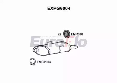 Амортизатор EuroFlo EXPG6004