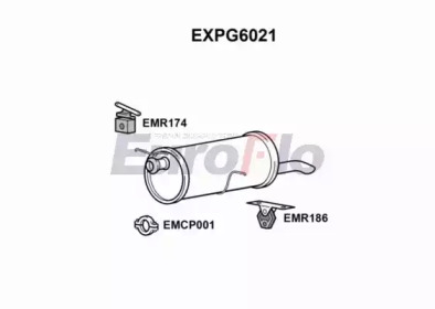 Амортизатор EuroFlo EXPG6021