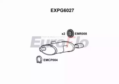 Амортизатор EuroFlo EXPG6027