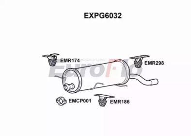 Амортизатор EuroFlo EXPG6032