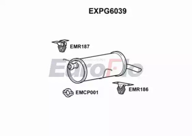 Амортизатор EuroFlo EXPG6039