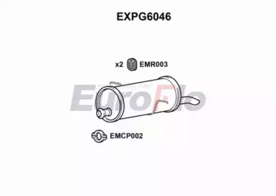 Амортизатор EuroFlo EXPG6046