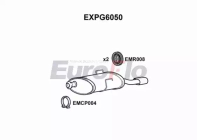 Амортизатор EuroFlo EXPG6050