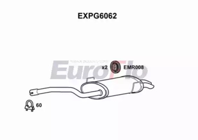 Амортизатор EuroFlo EXPG6062