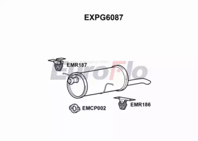 Амортизатор EuroFlo EXPG6087