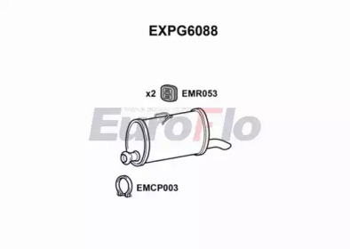 Амортизатор EuroFlo EXPG6088