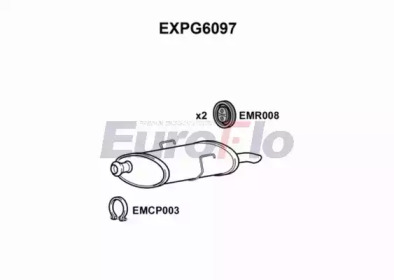 Амортизатор EuroFlo EXPG6097