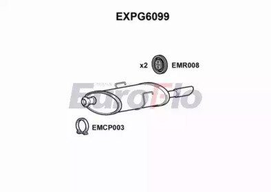 Амортизатор EuroFlo EXPG6099